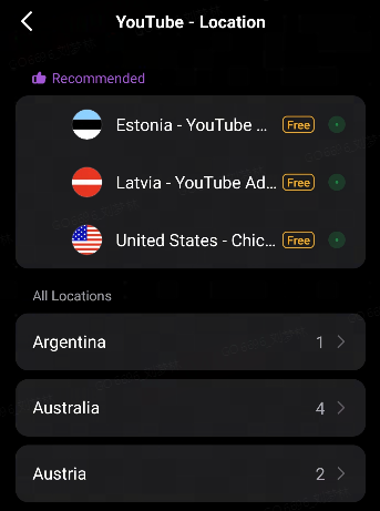 YouTube APP Mode